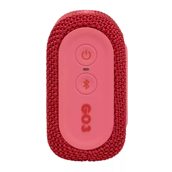 JBL GO 3 Portable Bluetooth Speakers - Red