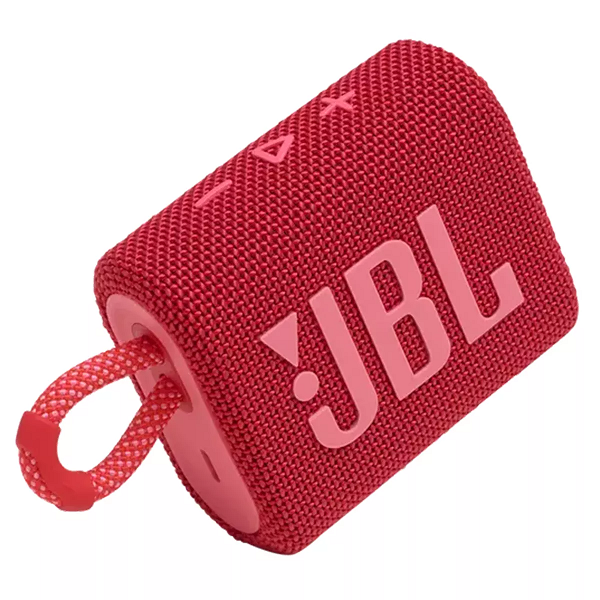 JBL GO 3 Portable Bluetooth Speakers - Red