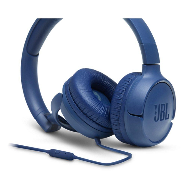 JBL Tune 500BT Wired On-Ear Headphones - Blue