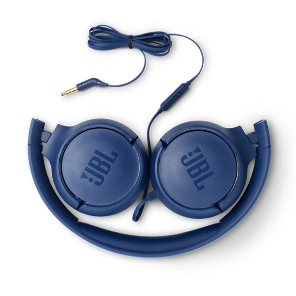 JBL Tune 500BT Wired On-Ear Headphones - Blue