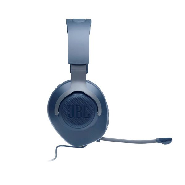 JBL Quantum 100 Gaming Wired Over Ear Headset Blue