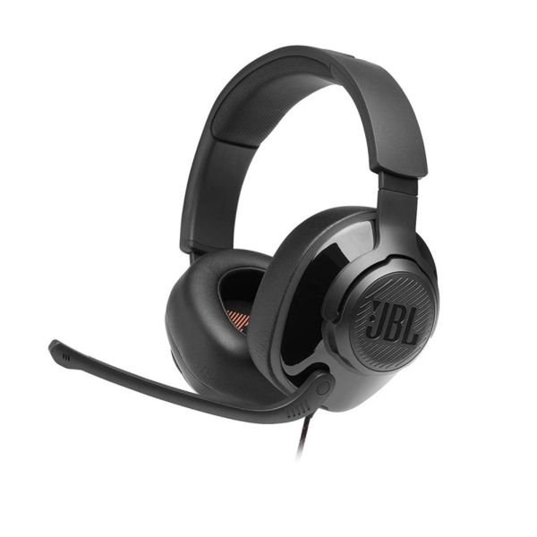 JBL Quantum 200 Gaming Wired Over Ear Headset Black