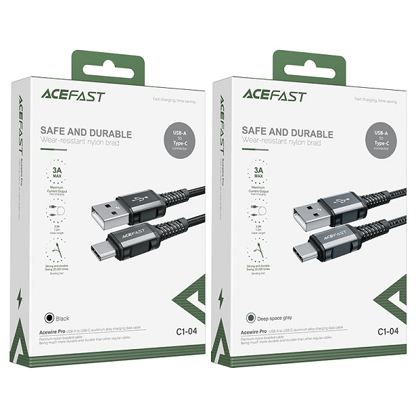 Acefast Charging Data Cable C1-04 USB-A to USB-C