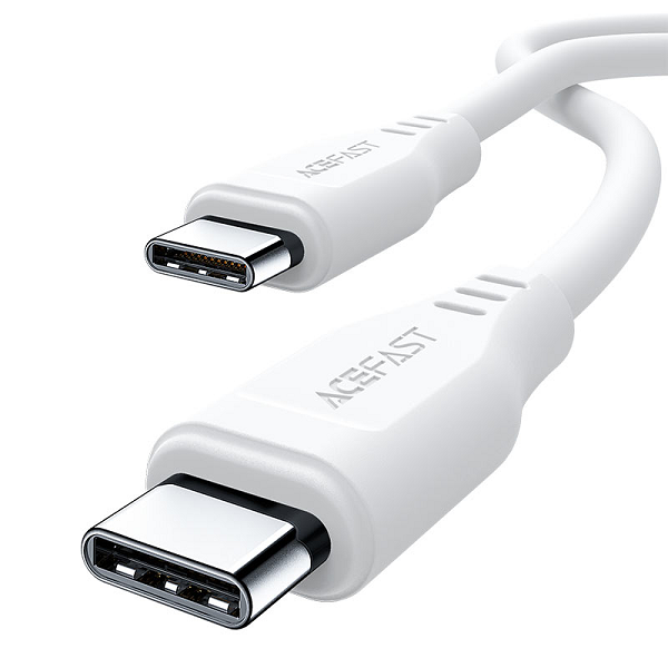 Acefast Charging Data Cable C3-03 USB-C to USB-C (White)