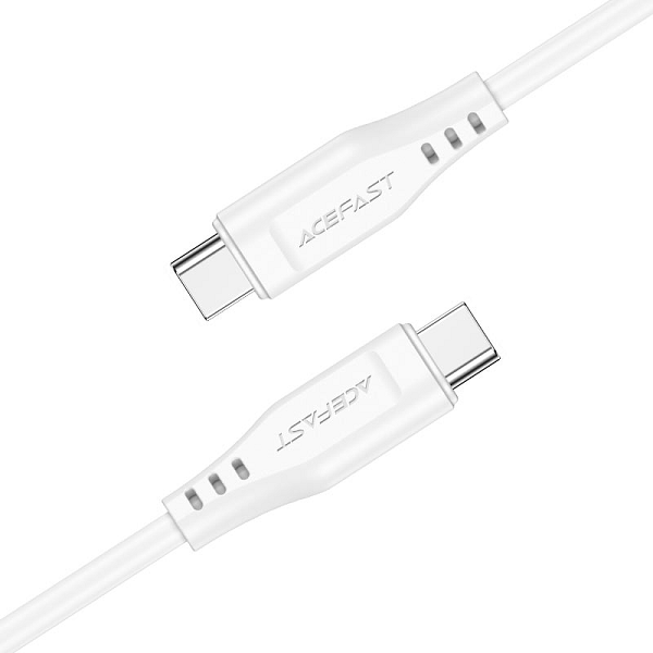 Acefast Charging Data Cable C3-03 USB-C to USB-C (White)