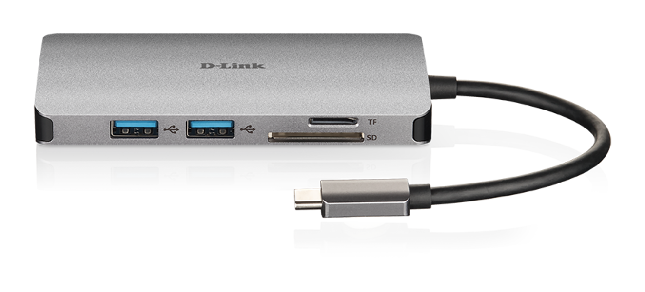 D-Link 8-In-1 Usb-C Hub