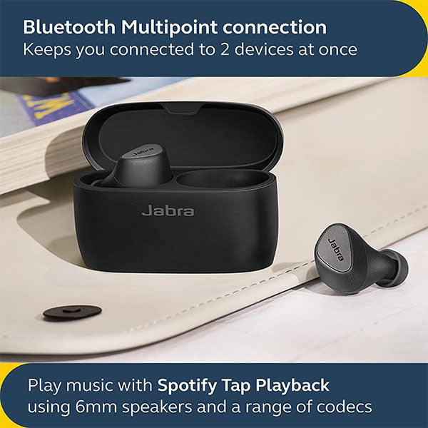 Jabra Elite 5 In-Ear True Wireless Earbuds Titanium Black - Future Store