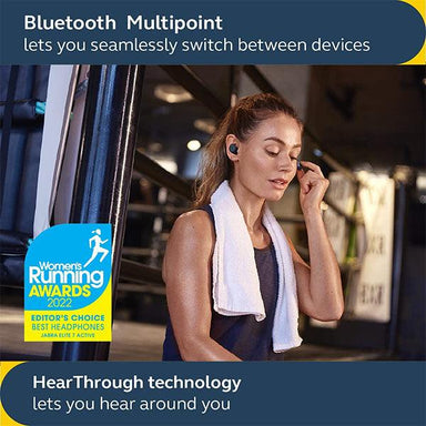 Jabra Elite 7 Active True Wireless Bluetooth Sports Earbuds Navy Blue - Future Store