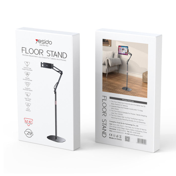 Yesido C295 360° Floor Standing Lazy Ipad/Tablet Stand