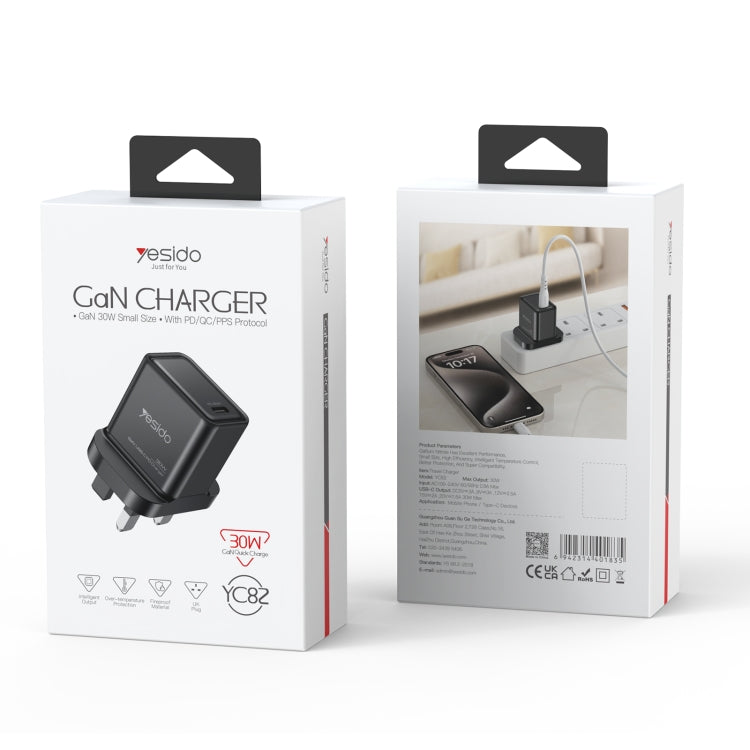 Yesido Yc82 30W Gan Type C Home Charger