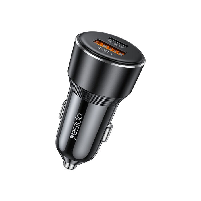 Yesido Pd30W+Usb20W 50W Car Charger