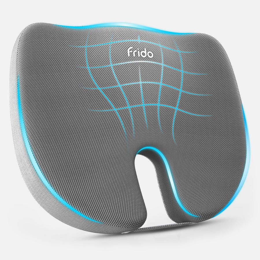 Frido Ultimate Tailbone Pain Relief Seat Cushion (Grey)