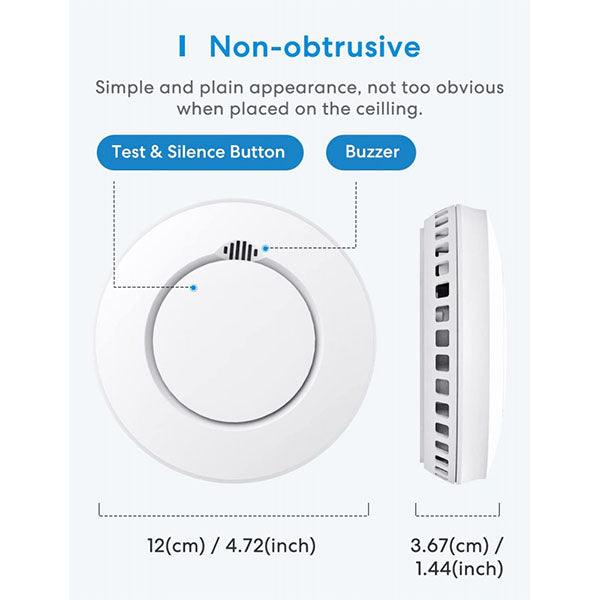Merros Smart Smoke Alarm Kit Bundle 2 Pcs
