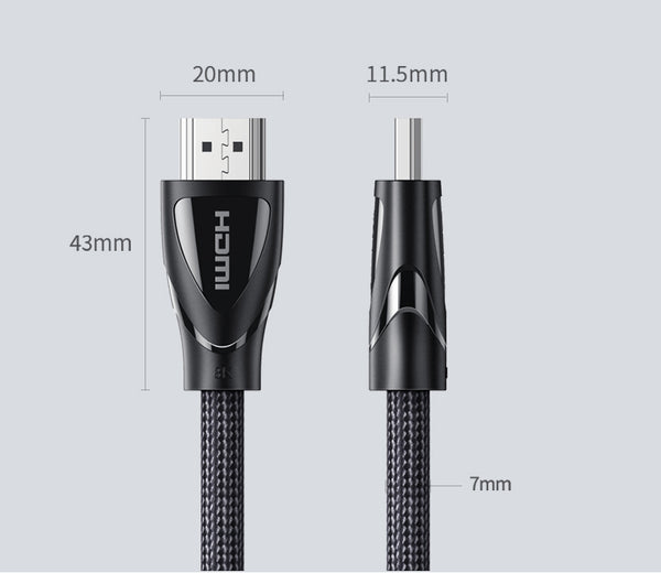 UGREEN HDMI A M/M Cable With Braided 1.5m HD140