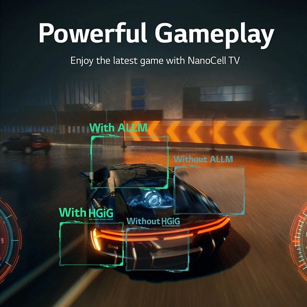LG NanoCell TV 65 Inch NANO84 Series Cinema Screen Design 4K