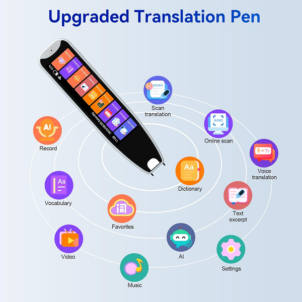 Smart Translation Pen MD04 White