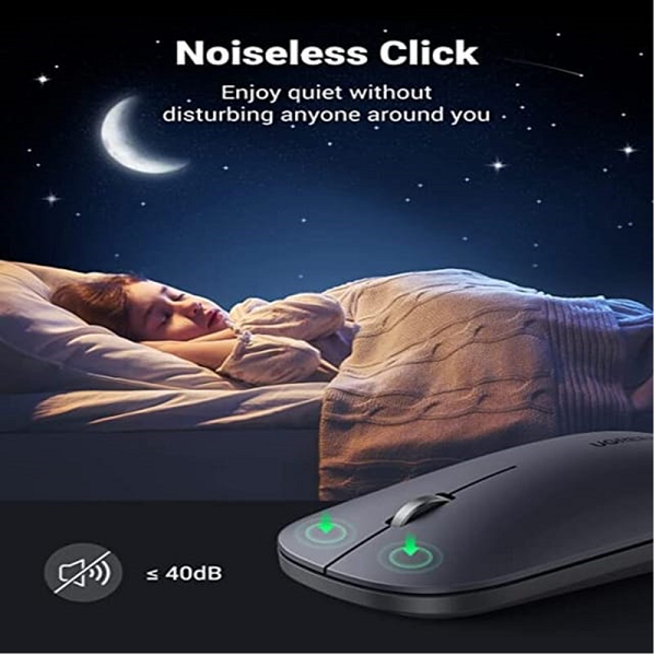 UGREEN Wireless Mouse 2.4G Silent – Black