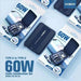 Moxom 60W Cable Combination Set PD25W Blue - Future Store