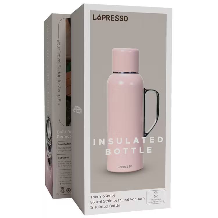 LePresso Insulated Bottle -Pink