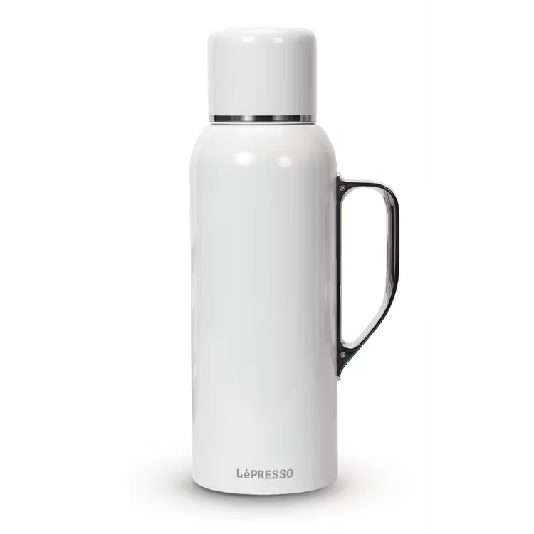 LePresso Insulated Bottle -White