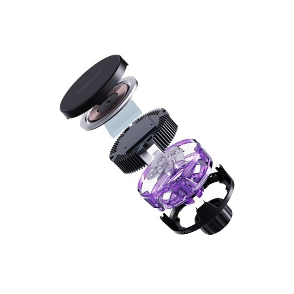 Powerology Streaming Magsafe Charger Semiconductor Cooling W/ Stand Black