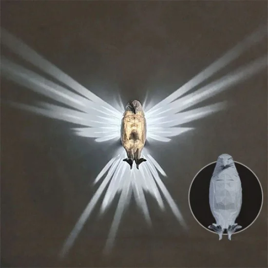 3D Decor Eagle Wall Night Light