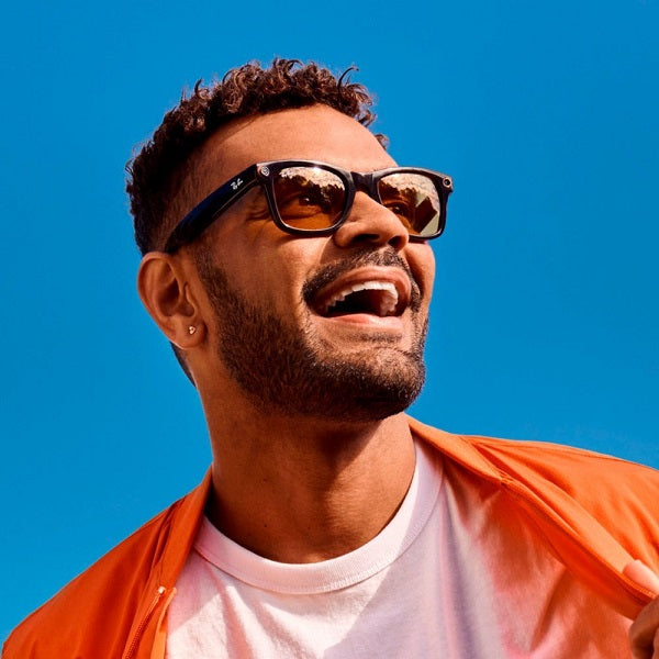 Ray-Ban Meta Wayfarer Smart Glasses with Meta Shiny Black