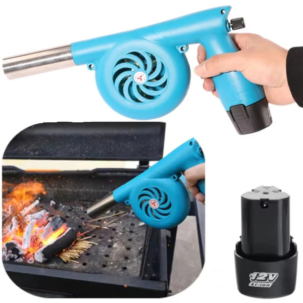 BBQ Air Blower - Rechargeable with battery and charger