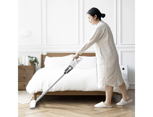 XPOWER VC4 4In1 Cordless Vacuum Cleaner 6000 mAh Battery, White