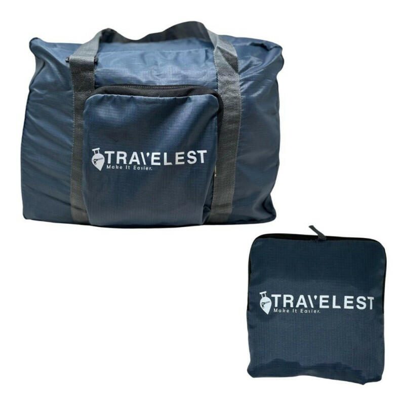 Foldable Travel Duffel Bag- Navy