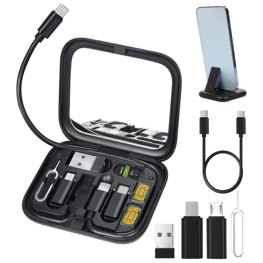 Travelest Multifunctional Storage Bracket Kit with Mirror