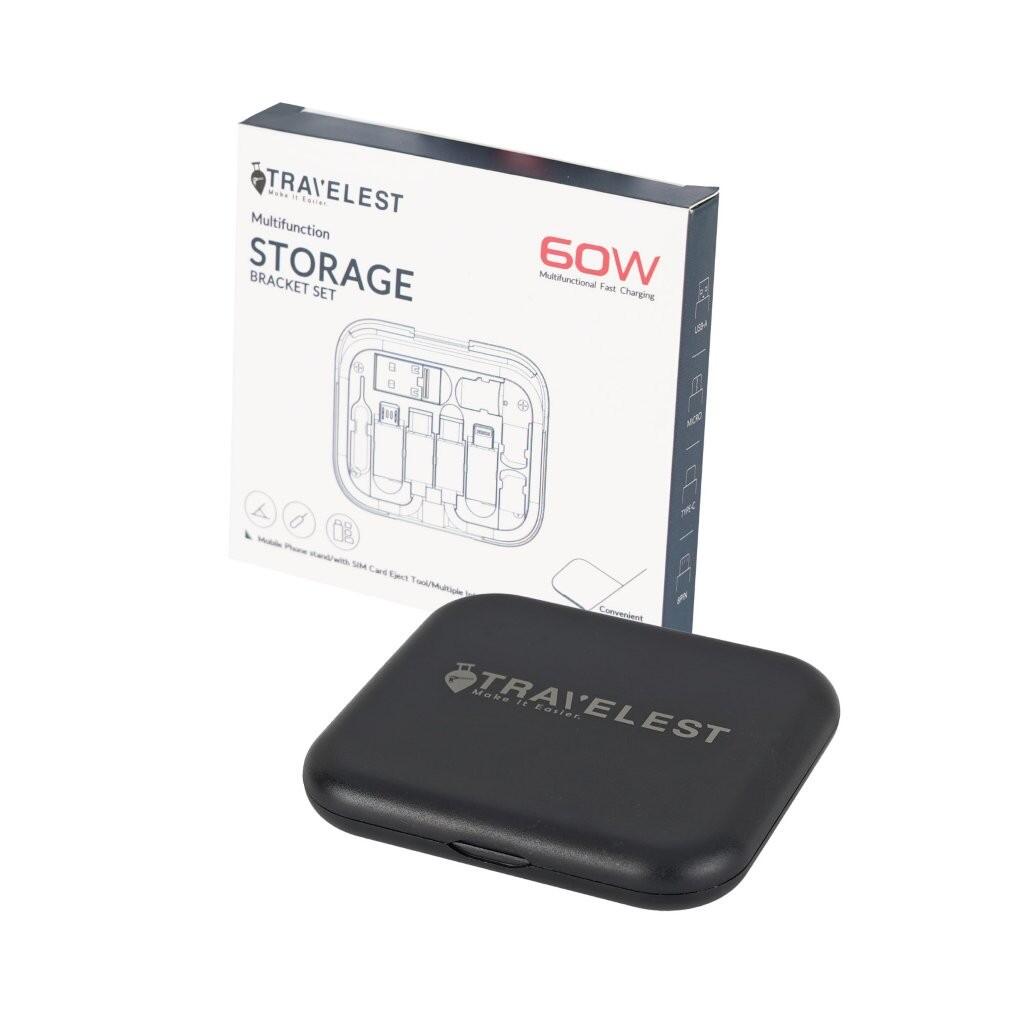 Travelest Multifunctional Storage Bracket Kit with Mirror