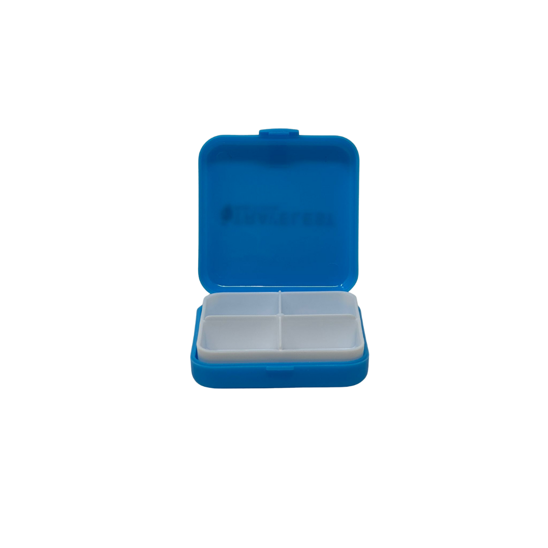 Travelest Pill Case with 4 Compartments
