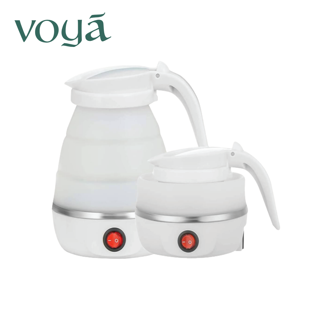 Voya Travel Foldable 600ml Electric Kettle