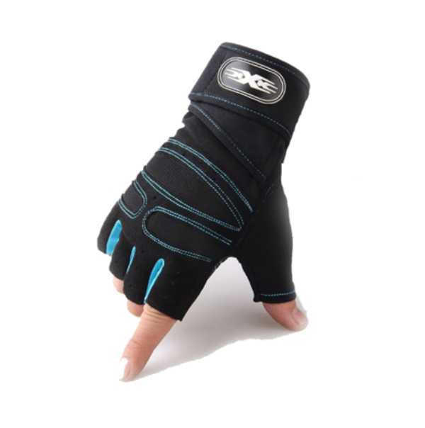 Try Season Breathable Fabric Wristband with Non-Slip Silicone Sports gloves