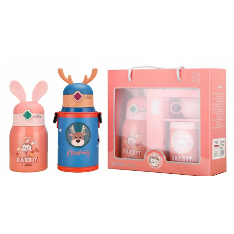 Dkadi 1052 Vacumm Bottle  350ML-Pink