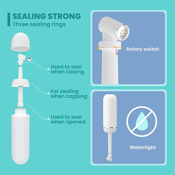 Voya Silicone 380ml Anti-leak Portable Bidet Pink - Future Store