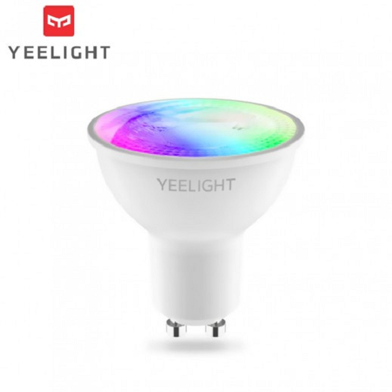 ييلايت GU10 Smart Bulb Light ، حزمة من 1 -Multicolor
