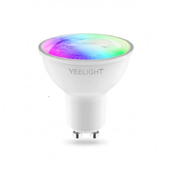ييلايت GU10 Smart Bulb Light ، حزمة من 1 -Multicolor