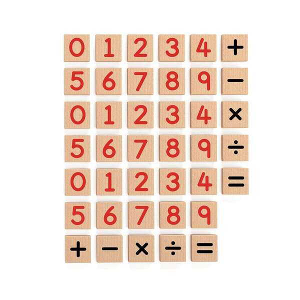 Viga Magnetic Number 40pcs Set