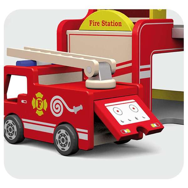 Viga Fire Station w / Accessories