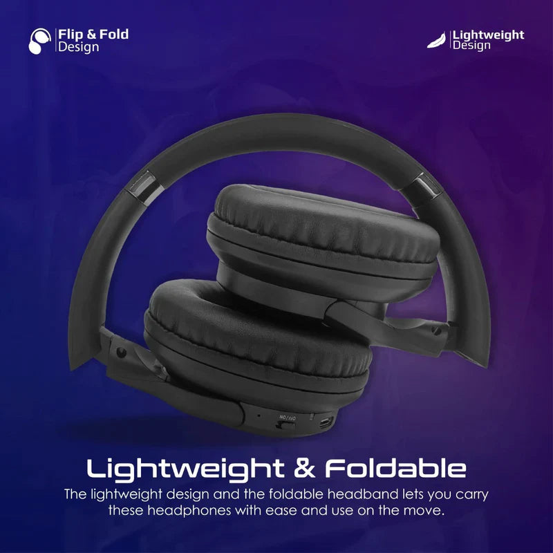 Promate - LaBoca-Pro High Fidelity Over-Ear Wireless Headphones