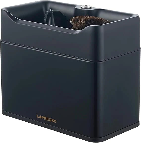 LePresso Portablast Pro Automatic Portafilter Cleaner -Black