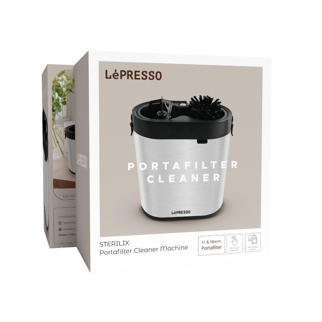 LePresso Sterilix Portafilter Cleaner Machine