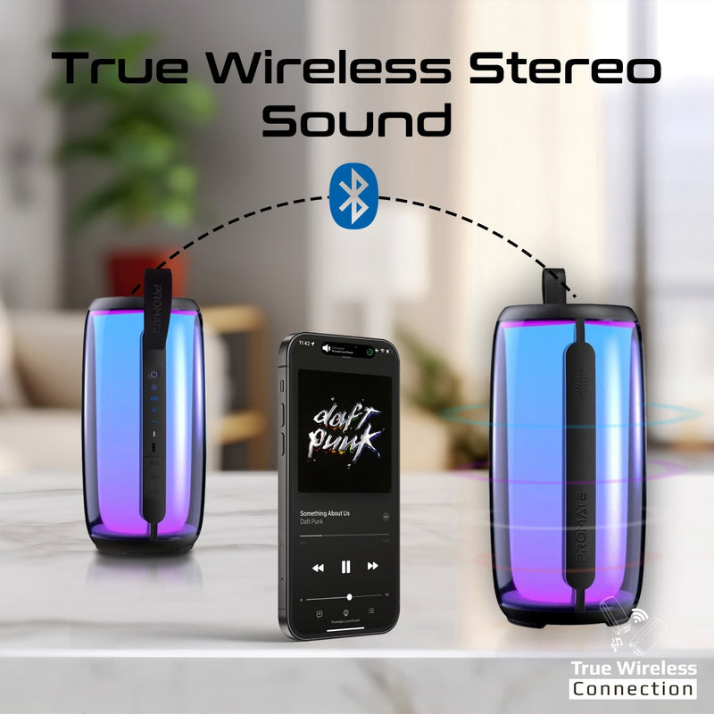 8W Lumisound® True Wireless HD Speaker - RGB - TJRPCFI