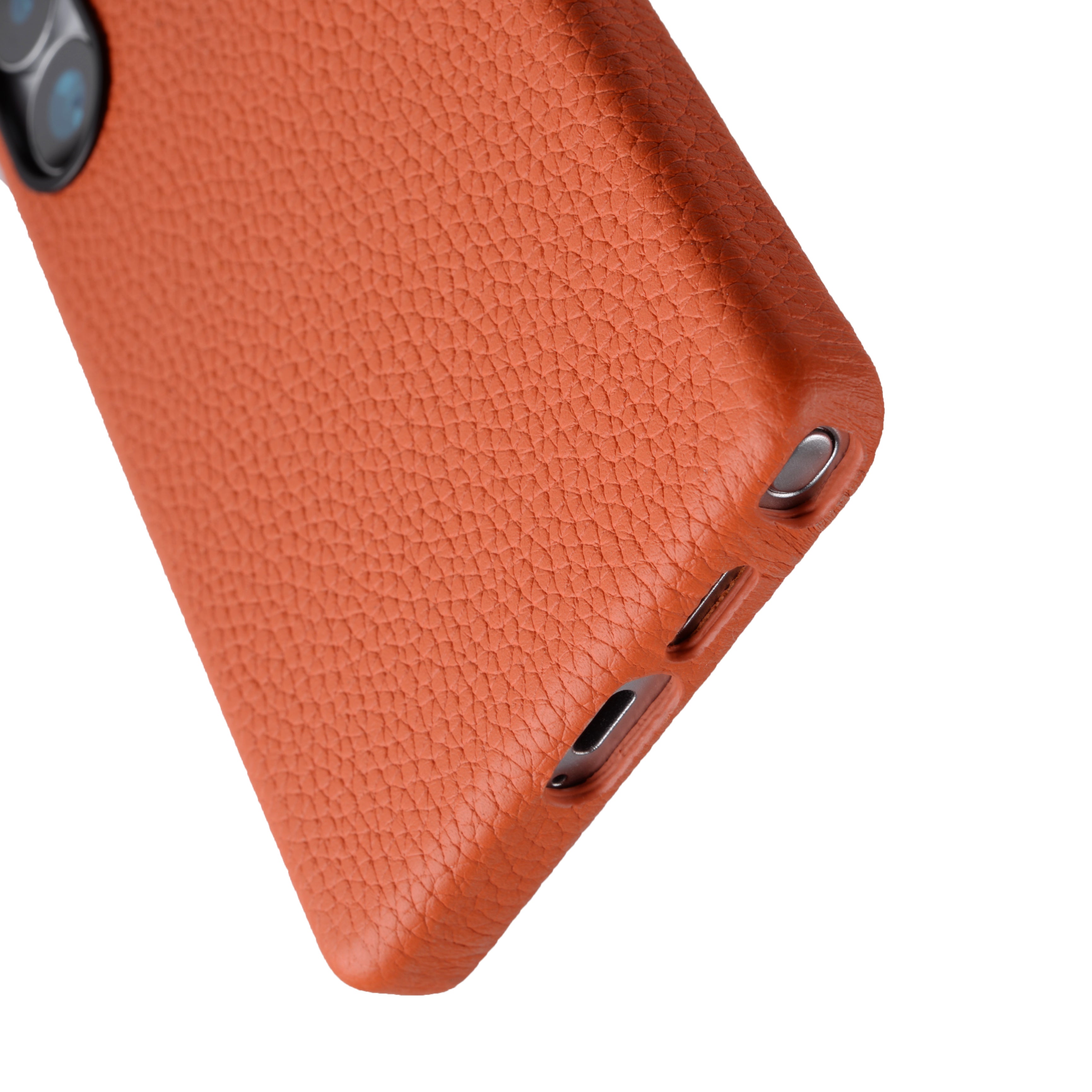 Melkco Origin Series Leather Regal Snap Magsafe Cover Samsung S25 Ultra-Orange