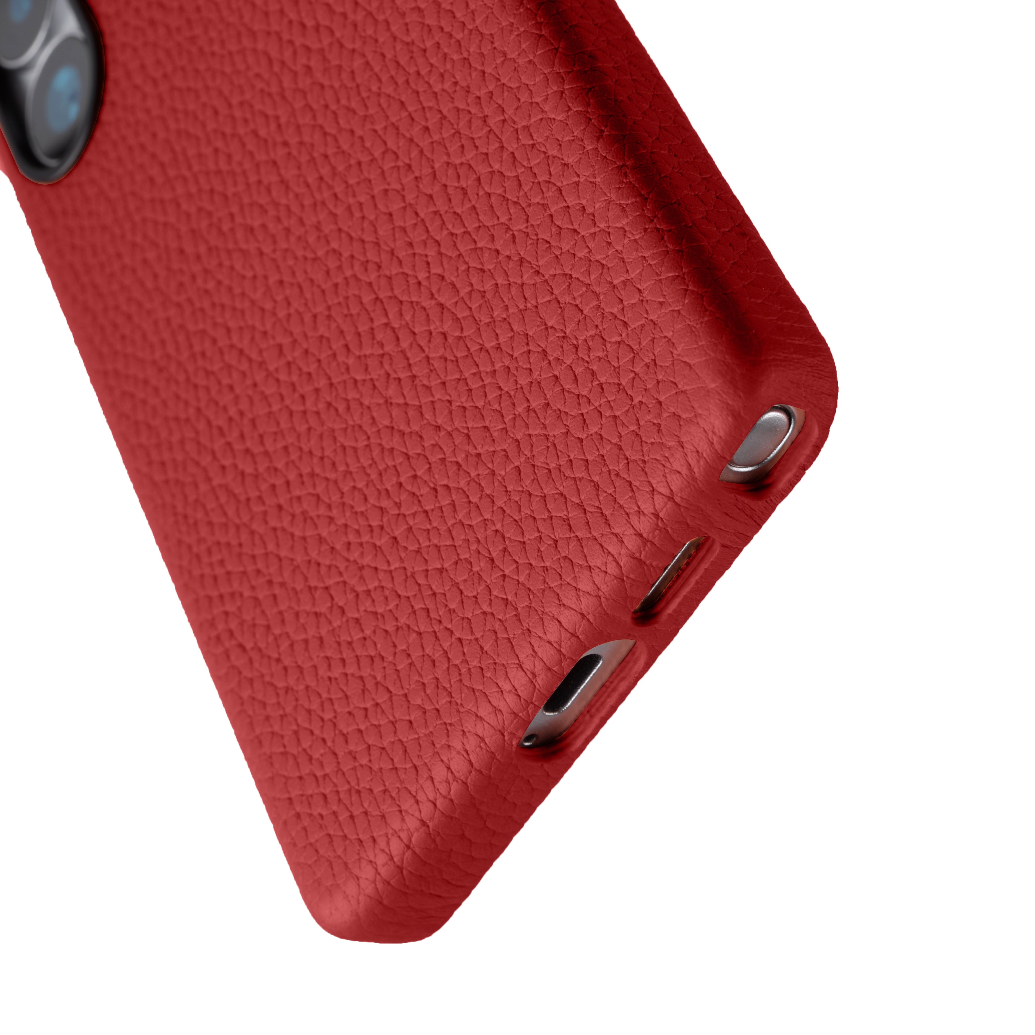 سلسلة من Melkco Origin Series Leather Regal Snap Magsafe Cover Samsung S25 Ultra-Red