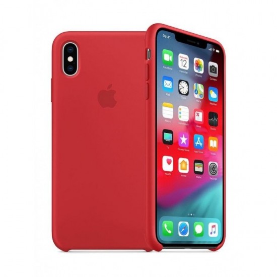 iPhone XS Silicone Case - RED