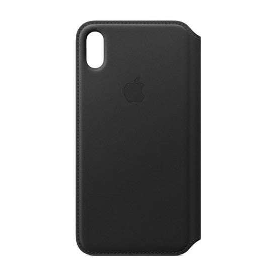 iPhone XS Max Leather Case - Black