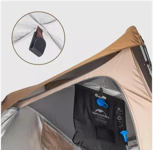 Naturehike Shower and Changing Tent - Brown (140*140*230)
